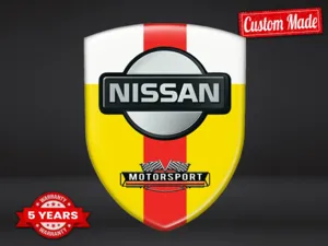 Nissan Badge Cupola Gara Limitato Logo Sport Tuning